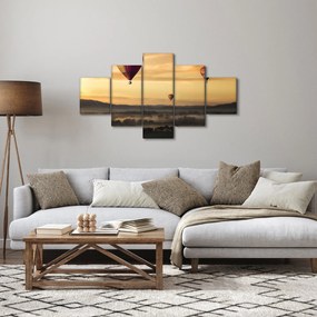 Obraz - latające balony (125x70 cm)