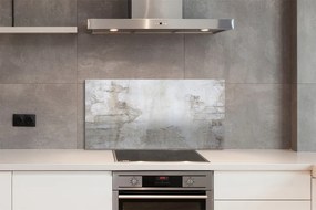 Panel nad Blat Kuchenny Eleganckie Połączenie: Beton i Marmur