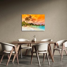 Obraz na szkle - Bora Bora Island (70x50 cm)