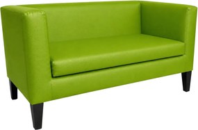 Sofa Monaco : Kolor nogi - Venge, Kolor tkaniny - EKO-SKÓRA - 5D, Typ tkaniny - Eko-skóra , Wysokość nogi - 20 cm