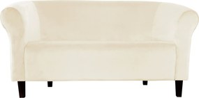 Sofa Milo tkanina Welur : Kolor nogi - Venge, Kolor tkaniny - VELVET - MG50, Typ tkaniny - Velvet, Wysokość nogi - 15 cm