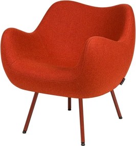 Czerwony wełniany fotel RM58 – noo.ma