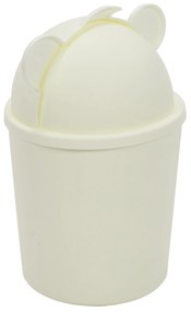 Mały kosz na śmieci w kształcie misia do pokoju dziecięcego, 1,5 l