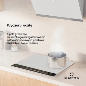 Klarstein DualTone Hybrid płyta indukcyjna, Flex Zone, wyświetlacz LED, 7200 W