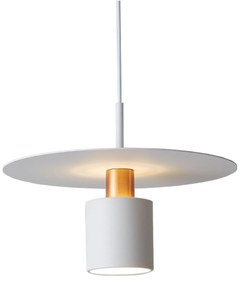 Lampa Wisząca APP1146-1CP Biało Różowe Złoto