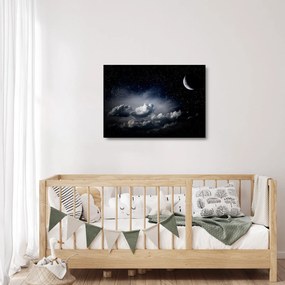 Obraz na szkle - Gwiaździste niebo (70x50 cm)