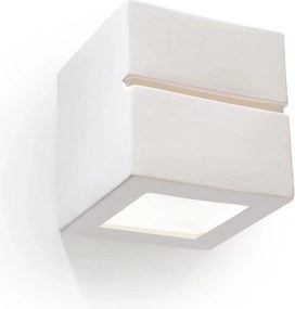 Ceramiczny kinkiet kwadratowy 2X E708 C8-M96