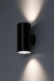 Rabalux 77155 zewnętrzna lampa ścienna LED Urfa, 18 W, IP65, czarny, 16 cm