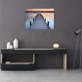 Obraz - Molo nad jeziorem Starnberger, Bavaria, Germany (70x50 cm)