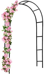 Łukowy wspornik do róż 240x140x37 cm Gardebruk