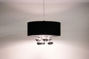 Lampa wisząca BUBBLE LIGHT 50cm czarna BPS KONCEPT
