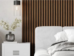 Mexen Lam-F lamele ścienne akustyczne 275 x 30 cm, filc 8 mm, fornir techniczny, Mahoń Rubinowy - S105-275307-3015-013