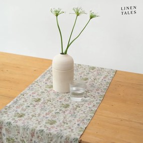 Lniany bieżnik 40x200 cm Botany 2 Lightweight – Linen Tales
