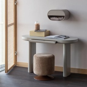 Szarobeżowa wielopoziomowa półka 39 cm Momo – WOOOD