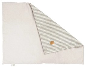 Kremowy koc dziecięcy sztruksowy 100x77 cm – Meowbaby