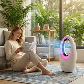HOMCOM turmventilator säulenventilator rotorloser ventilator ohne flügel | Aosom PL