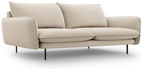 Beżowa sofa Cosmopolitan Design Vienna, 230 cm