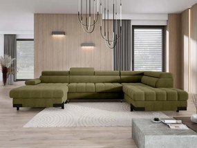 Narożnik SELVA XL Prawostronny z funkcją spania i pojemnikiem AUSTIN 12 WERSAL