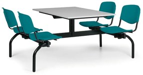 Euroseat Zestaw kuchenny 1930 x 1200 - siedziska zielone, blat szary