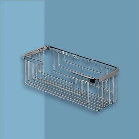 Podwójna mydelniczka prysznicowa "Lucien" ze stali nierdzewnej cm 25x9 10h