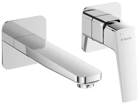 Deante BQL_054L -Bateria umywalkowa do montażu podtynkowego BLUR chrom błyszczący