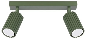 Zielona lampa punktowa 6,5x30 cm Gleam – Sollux