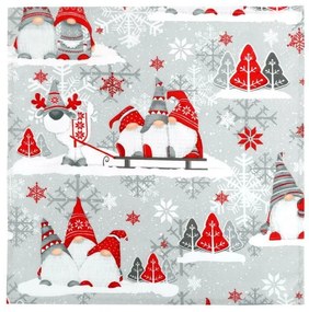 Bellatex Obrus Świąteczny krasnal, 50 x 50 cm