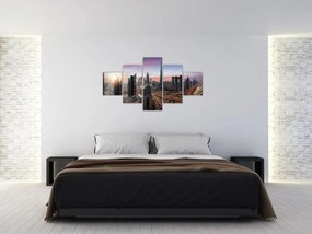 Obraz - Panorama Dubaju (125x70 cm)