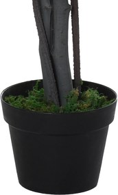 Sztuczny Figowiec Bengalski Duże Drzewo Dekoracyjne do Hotelu i Centrum Handlowego 120cm | Aosom PL