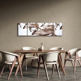 Obraz - Renifer (170x50 cm)