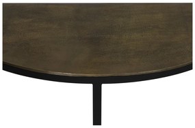 Metalowa konsola w kolorze brązu 42x100 cm Peto – Light &amp; Living