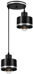 Minimalistyczna lampa wisząca z dwoma punktami świetlnymi - V128-Torini
