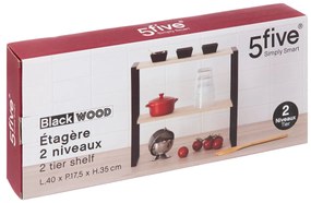 Półka na blat kuchenny, 2 poziomy, 40 x 17,5 x 35 cm