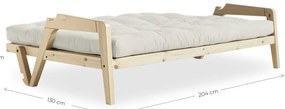 Wielofunkcyjna sofa Karup Design Grab Natural Clear/Dark Grey