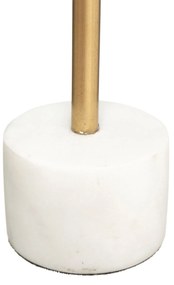 Świecznik z marmurową podstawą, 27 cm