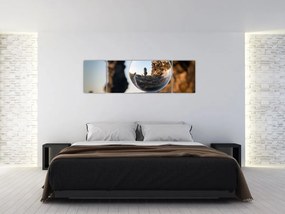 Obraz lupy i krajobrazu (170x50 cm)