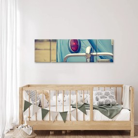 Obraz turkusowego weterana (170x50 cm)