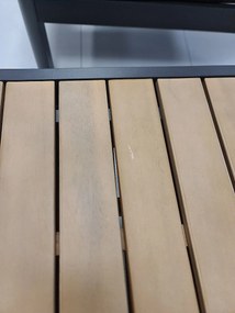 Zestaw aluminiowy NEW YORK dla 6 osób (antracyt) próbka