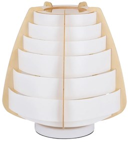 Biała lampa stołowa (wysokość 27 cm) Nagoja – Candellux Lighting