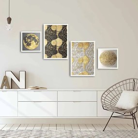 Obrazy zestaw 4 szt. 35x50 cm – Wallity