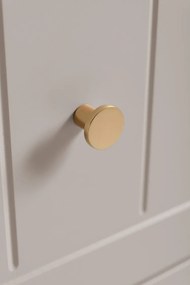 Szafka podumywalkowa w stylu klasycznym, kaszmir, 160 (2 x 80) x 57 x 46 cm