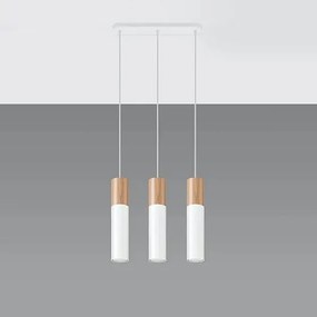Lampa wisząca PABLO 3L biała