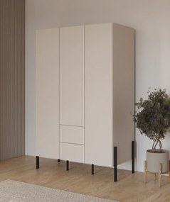 Szafa trzydrzwiowa JUKON 3D2S kaszmirowa HELVETIA