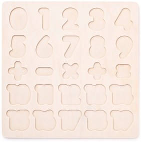 Woody Puzzle na planszy Cyfry