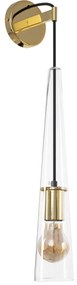 LAMPA ŚCIENNA KINKIET APP896-1W  Złota