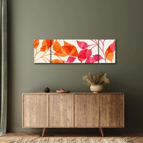 Obraz - Liście pomarańczy (170x50 cm)