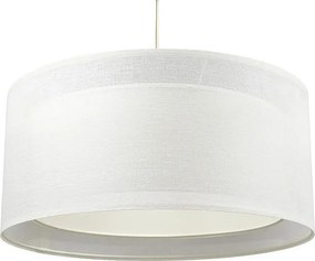 Lampa wisząca DUO LEN LIGHT 50 kremowa