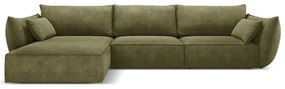 Zielony narożnik (lewostronny) Vanda – Mazzini Sofas