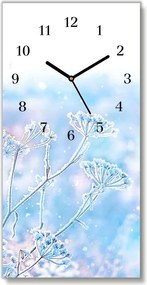 Zegar ścienny Zima Śnieg Boże Narodzenie