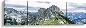 Obraz - Szczyty górskie (170x50 cm)